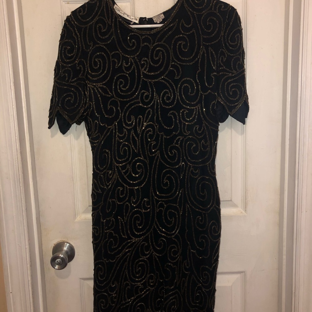 Cute black and gold dress